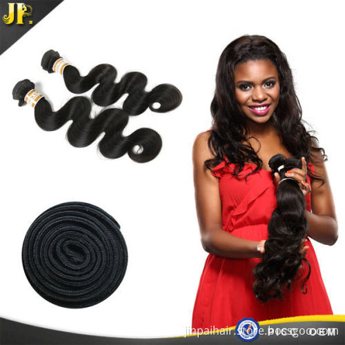 Jinpai Hair 2015 Wholesale Top Quality Double Weft Mongolian Body Wave Virgin Hair